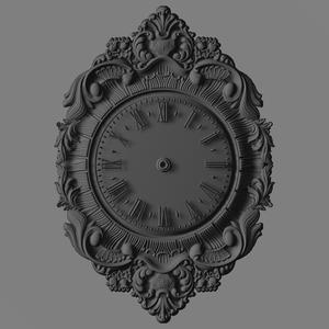 clock287c stl cnc design
