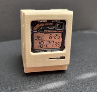 Casio Watch Mod Macintosh Case 3d print