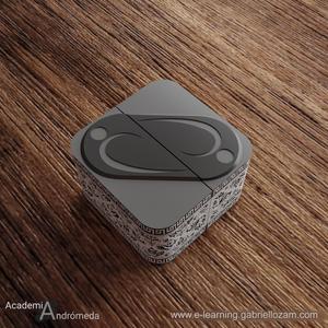 Secret print-in-place jewelry box