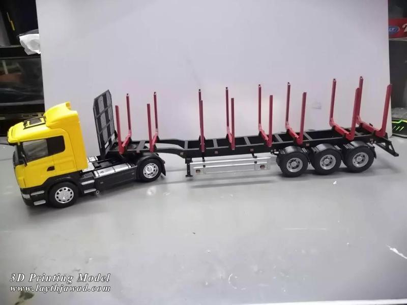 Trailer for Carrying Logs