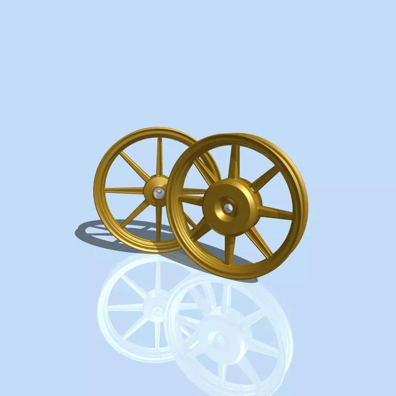 RCB Racing SP811 14-Inch Alloy Rim  3D CAD Model