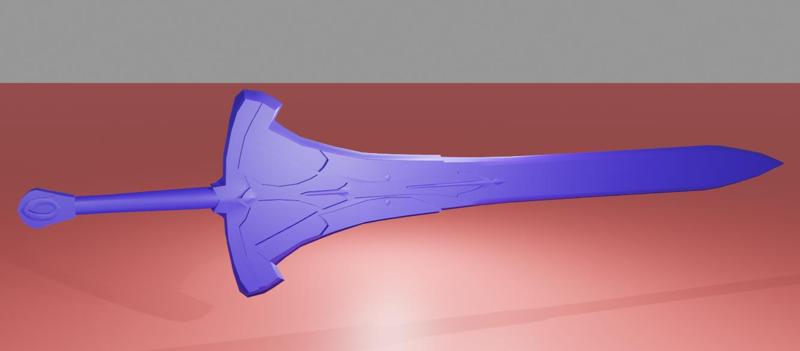 Fate Grand Order Mordred Clarent Sword