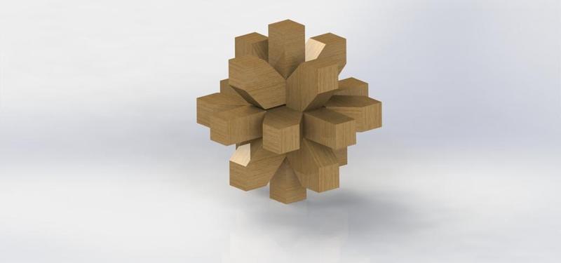 Fifteen Star Mechanical Puzzle