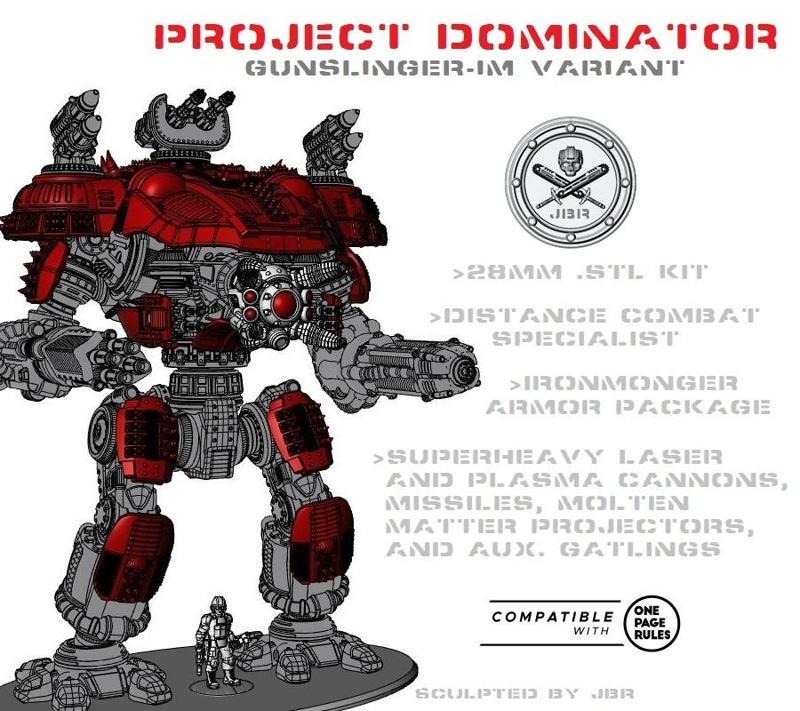 Project Dominator-Gunslinger-IM Variant (Laser/Plasma/Ironmonger Armor)