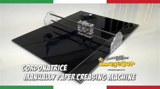 cordonatrice - manually paper creasing machine