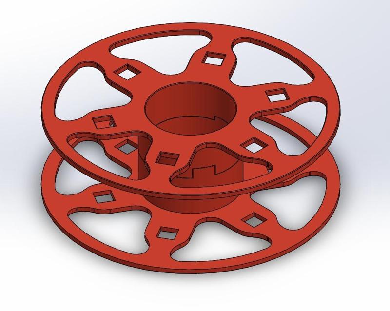 XYZ da Vinci filament cartridge spool replacement