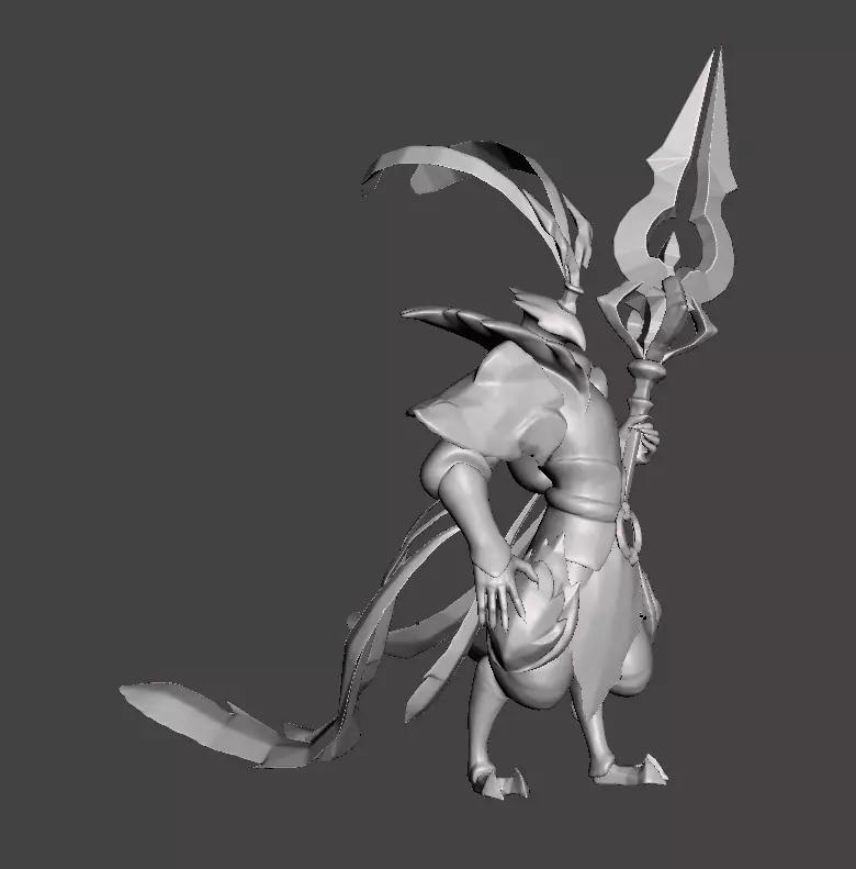 Warring Kingdoms Azir 3D Model