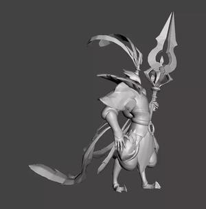 Warring Kingdoms Azir 3D Model