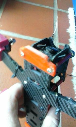 Emax Nighthawk 210 bumper and VTX mount