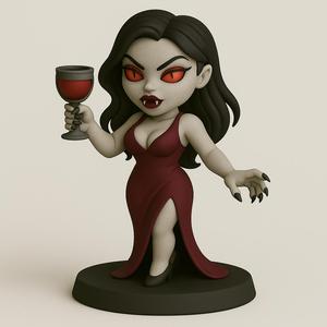 Chibi Creatures - Vampire Lady