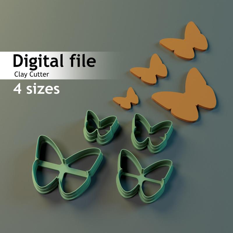 BUTTERFLIES CLAY CUTTER