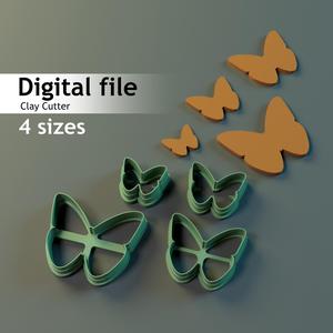 BUTTERFLIES CLAY CUTTER