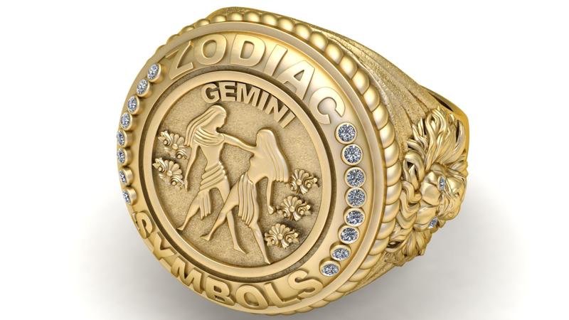 INDIAN STYLE RING 3D PRINTABLE MODEL