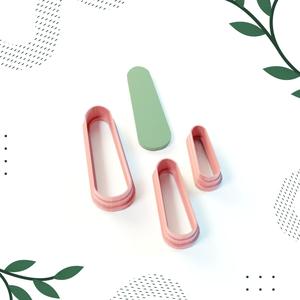 DROP SHAPE CLAY CUTTER