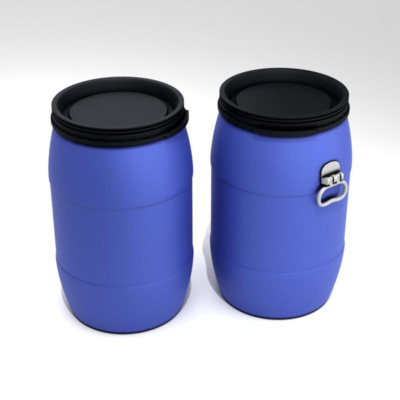 Modern 200-Liter Plastic Fuel Barrel Set - 1/35, 1/43, 1/72 Scale