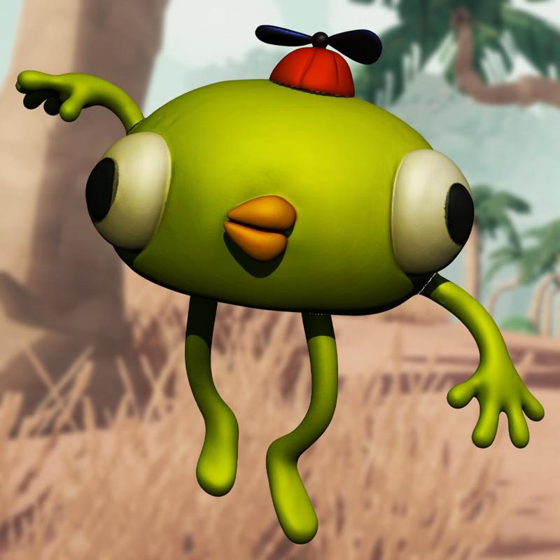 Bing Bong – PEAK Game Plush Mascot 3D Model (Fan Art STL)