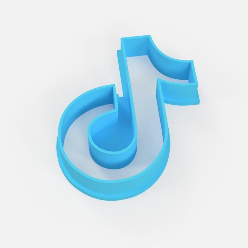 tiktok cookie cutter cupcakes 5 cm