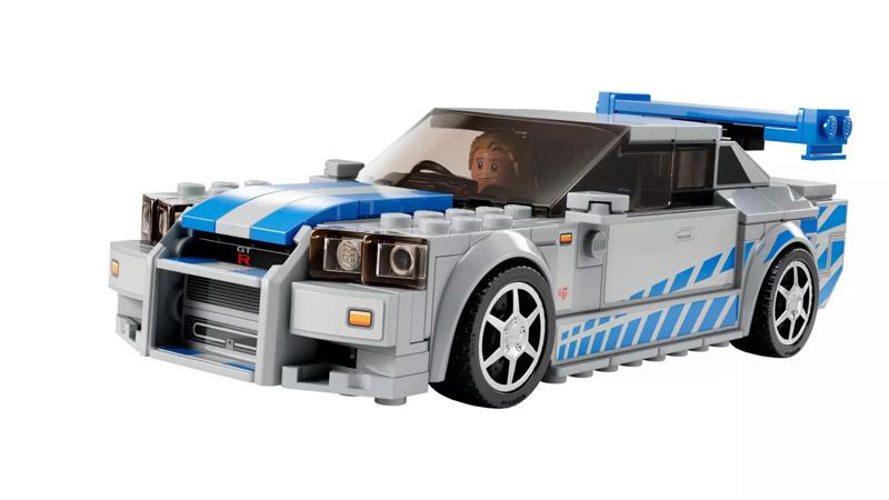 TwindBricks3D - 76917 2 Fast 2 Furious Nissan-Skyline-GT-R R34