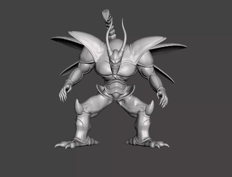Hirudegarn 3D Model dragon ball character