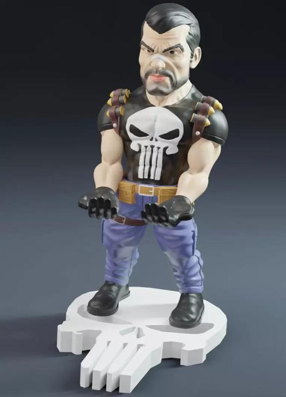 Punisher cellphone and joystick holder