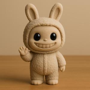 Lapopo  STL – Cute 3D Printable Bunny Doll with Big Smile