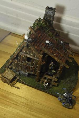 Logcabin warhammer house