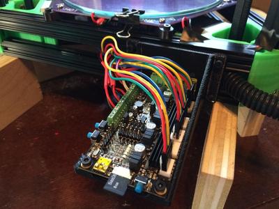 Azteeg X5 V1 Kossel Mini mount