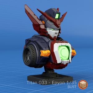 Titan 33 - 1/35 aka Epyon BUST