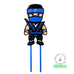Ninja Kai Stumble Guys cake topper