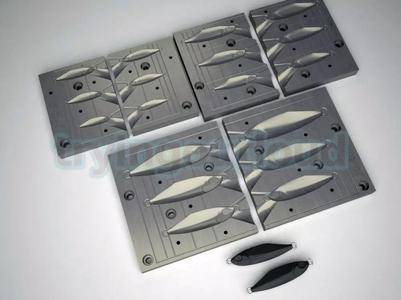 3-60 Gr  D TETRO Metal Jig Mold Packs