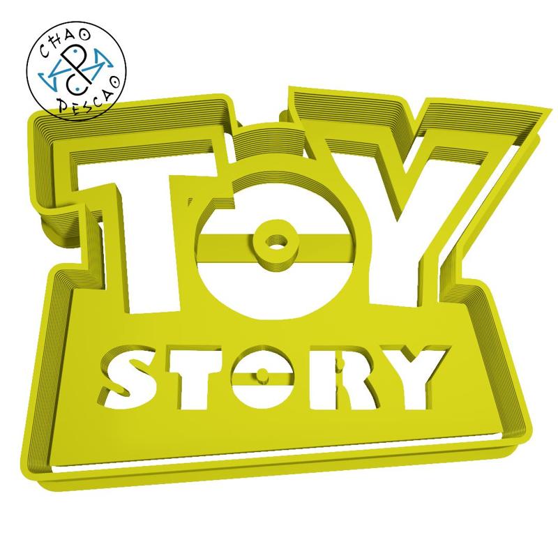 Logo - Toy Story - Cookie Cutter - Fondant - Polymer Clay