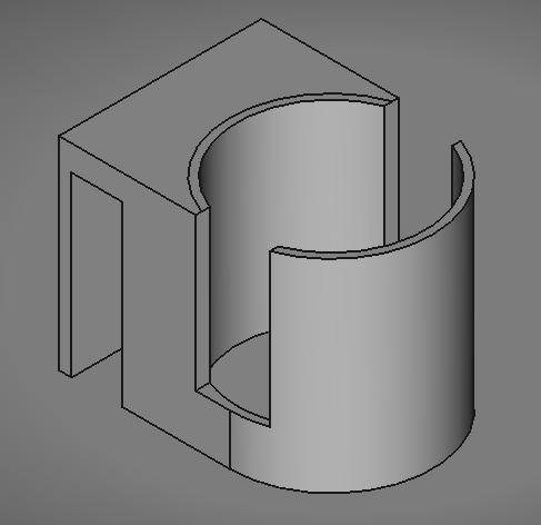 Bedside Cup Holder / Sippy‑Cup Holster — Slide‑On Bed‑Frame Drink Organizer