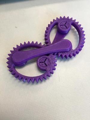 Stronger pins for eliptical gear