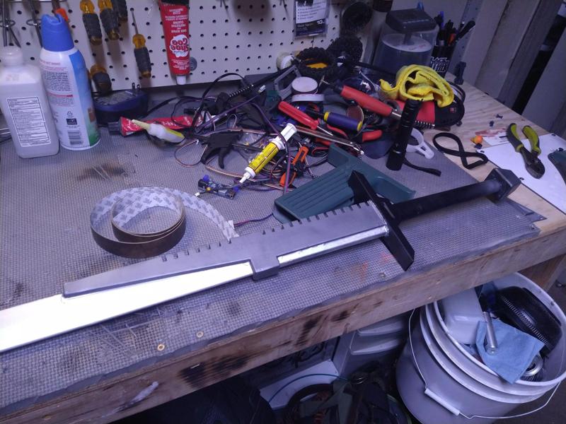 Custom Star Wars Themed Vibro Sword