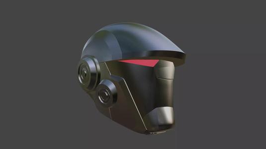 Darak Helmet from Void Rivals - STL