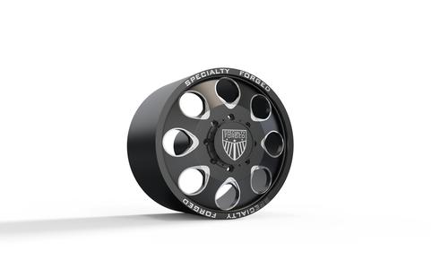 FRONT SPECIALITY FORGED D018 WHEEL 3D MODEL