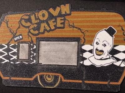 Clown Cafe Wall SIgn