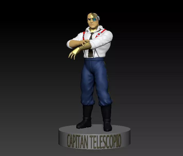 CAPITAN TELESCOPIO - COMMANDER STARGAZER