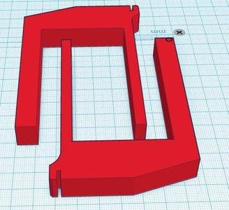WhiteBoard Hanger for 48mm Cubical Wall