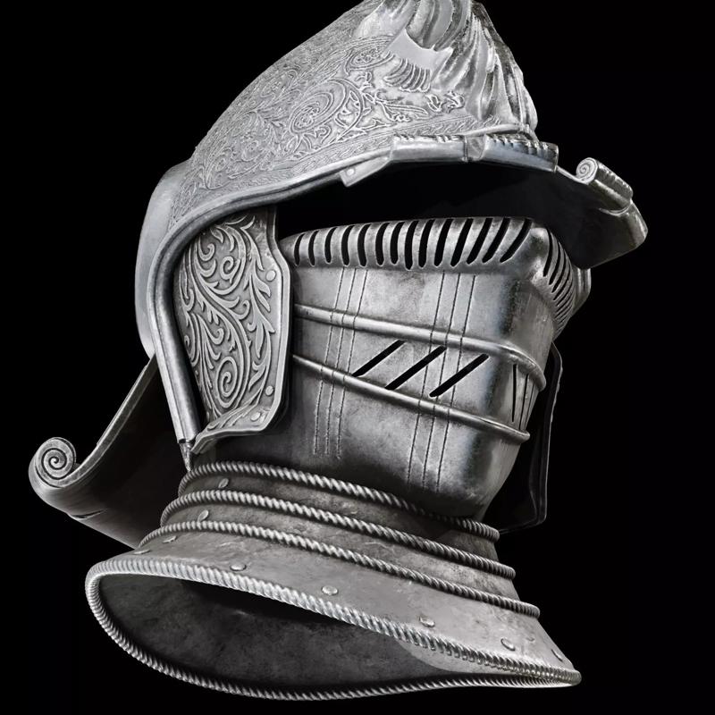 BANISHED KNIGHT COSPLAY Helmet Elden Ring Replica STL Fan Art