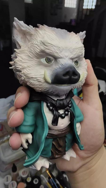 Custom Zhu Bajie Figurine from Black Myth Wukong