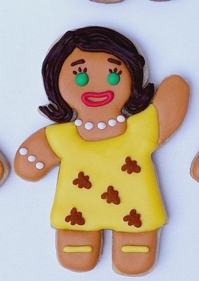 Gingerbread and Girlfriend Cookie Cutter