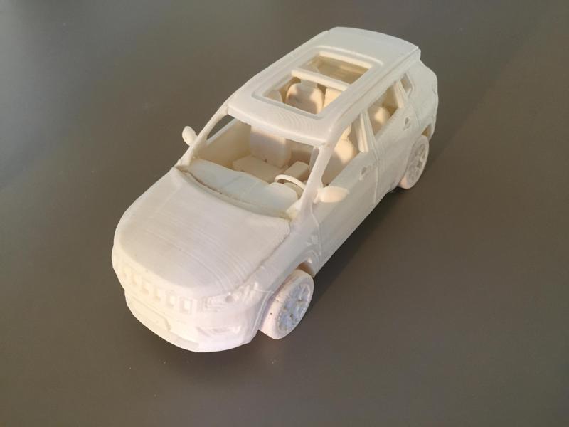 JEEP COMPASS 1:32 - ASSEMBY KIT - Adaptable Slot
