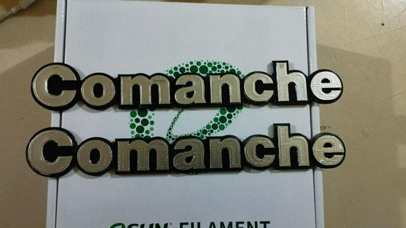 JEEP COMANCHE EMBLEM