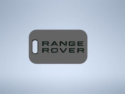 Range Rover logo emblem keychain keyring
