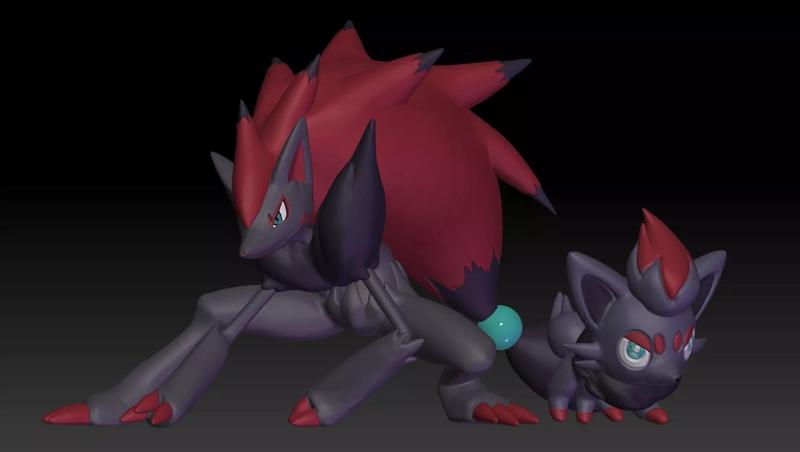 Pokemon Zorua Zoroark