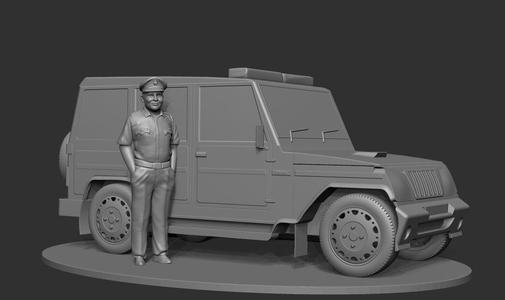 police car , indian police car