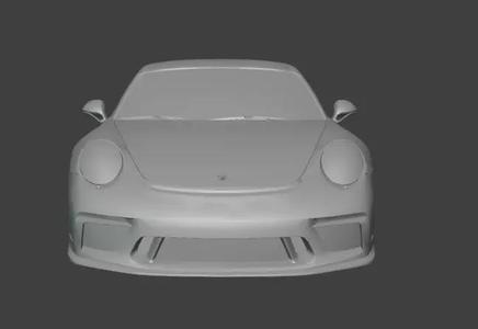 3D Printable RC Shell- GT3 Car