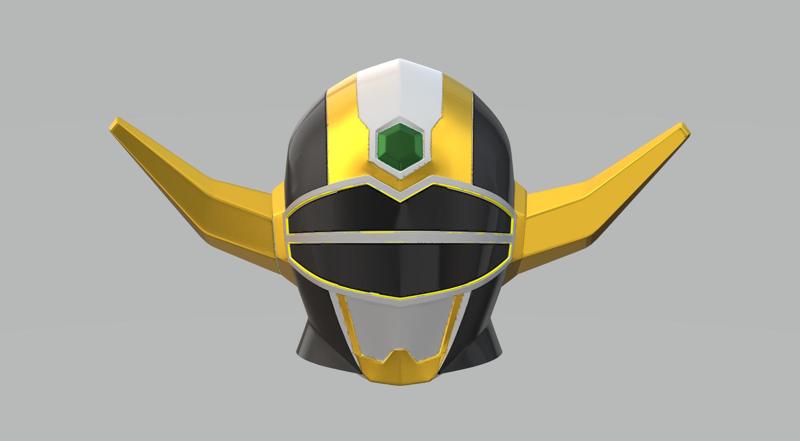 Power Rangers Lost Galaxy Magna Defender helmet