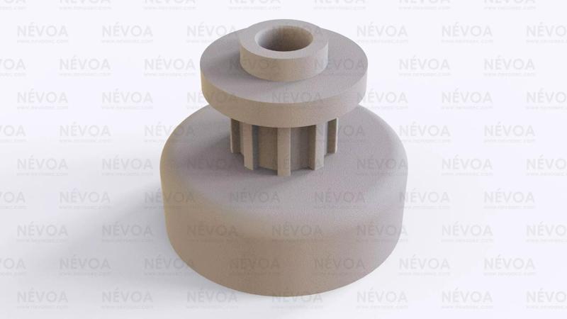 Gear for drive belt of sewing machine - Singer starlet